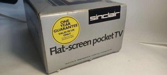 SINCLAIR Mini Portable TV - Vintage
