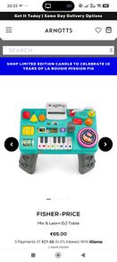 Fisher price DJ table