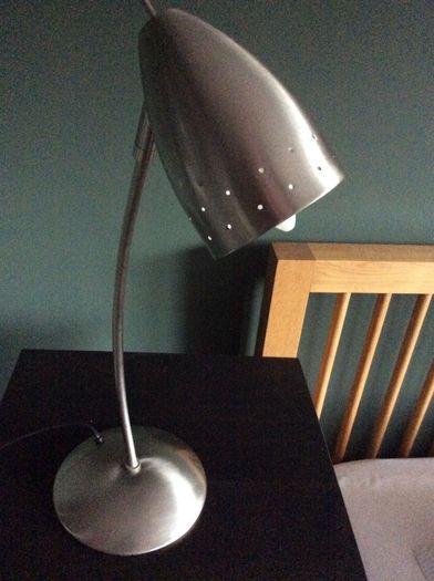 Austrabeam Mid Century Chrome Table / Desk / Reading Lamp