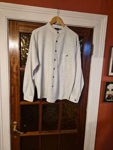 Fr Grandfather  Collar  Shirt