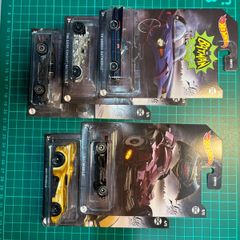 Hot Wheels DC Batman Batmobile HMV72 5 pieces Set