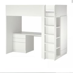 IKEA loft bed (Smastad)