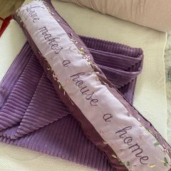 Draught excluder and 4 cushion covers