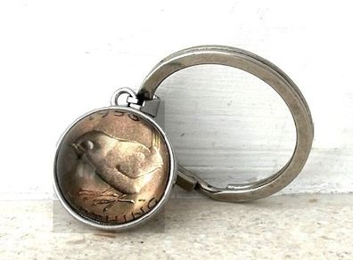 Penny Farthing Keyring