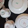 Vintage Royal Crown Derby China "Derby Posies" Bone China Tea Set Image 9