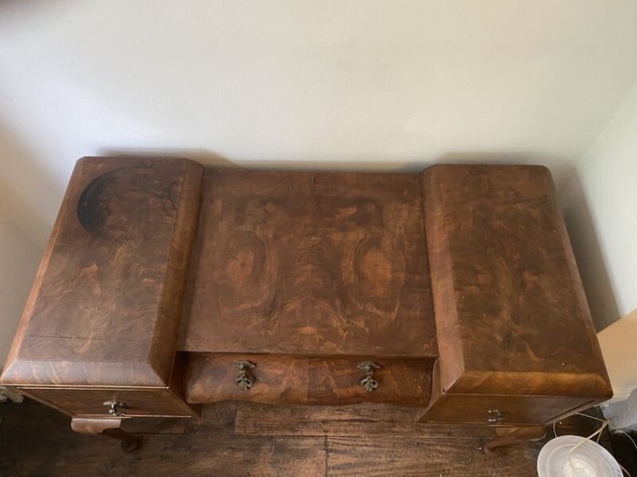 Dressing Table, Vintage Walnut