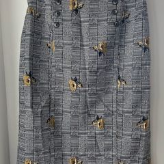 Gerard ladies lined skirt with embroidered detail size 12
