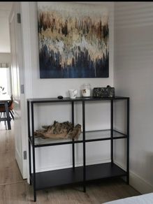 Wall art  navy modern canvas