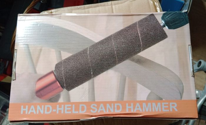 sanding attachment for a drill