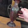 Vintage Metal Vase Image 4