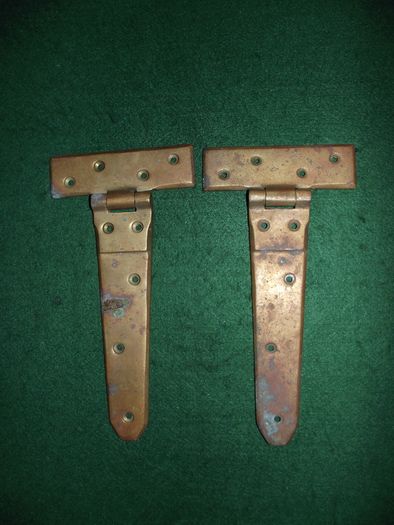 Large Brass Hinges