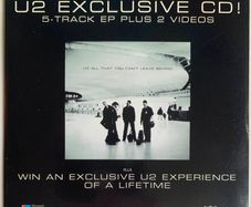 U2 [2001] Exclusive CD: 5 Track EP + 2 Videos (CD Album) The Sunday Times Promo