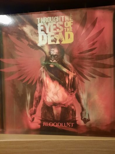 THROUGH THE EYES OF THE DEAD: Bloodlust LP ( Original US pressing- rare Blood Red 2005 pressing)
