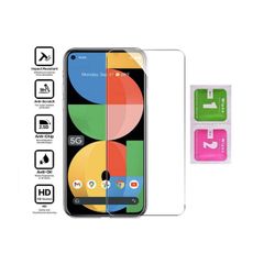 For Google Pixel 5a 5G Tempered Glass Screen Protector Saver Cover New - FHT015GPT