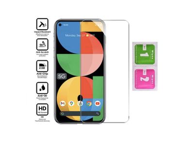 For Google Pixel 5a 5G Tempered Glass Screen Protector Saver Cover New - FHT015GPT