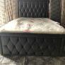 Brand New Double 4ft6 Monaco Bed frame and Memory Foam Mattress Image 4