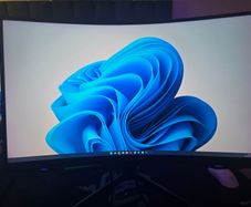 Samsung Odyssey G7 C27G75TQSR 27" 1000R Curved Gaming Monitor - 240Hz, 1ms, 1440p QHD, Gsync, QLED, HDR600, HDMI, Displayport, USB