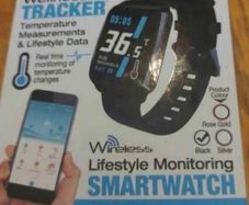 fitness watch and extra strap