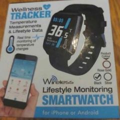 fitness watch and extra strap