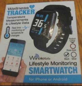 fitness watch and extra strap