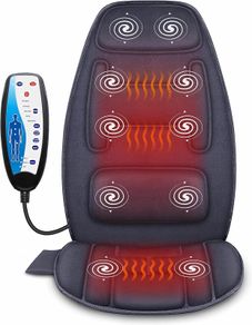 Seat with 2 Heat Levels, Extra Memory Foam Cushion with 10 Vibration Massage Motors,