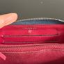 chanel Gabrielle Navy black Small zip wallet Retail 990 Euro Image 6