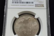 Ireland 1954 | Half Crown | Irish 2s6d | Horse | KM.16a | MS65