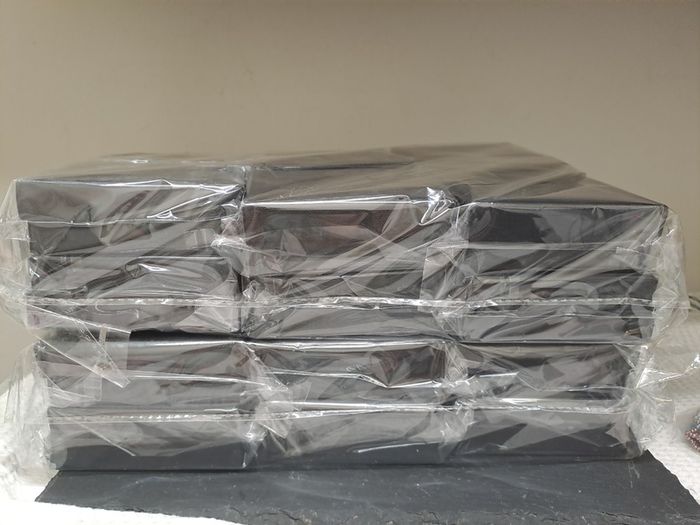 24 Black Gift Jewellery Presentation Boxes Bundle