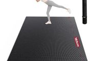 Large Exercise Mat, 183x122cm/ 213x152cmx8mm, Non-Slip, Ultra Durable, Large Yoga Mat for Home Gym, Fitness, Yoga, Pilates, Stretching, Push-ups, Gymnastics
