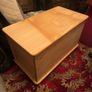 wooden chest on wheels. Read full ad Image 3