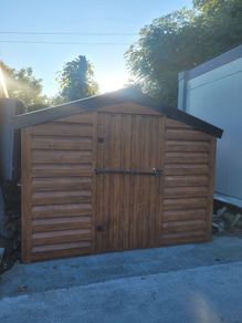Shanette Steel Garden Shed (3m x 3.3m)