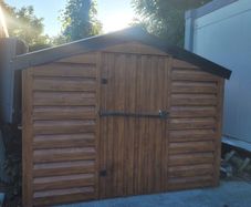 Shanette Steel Garden Shed (3m x 3.3m)