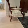 Victorian walnut armchair Image 2