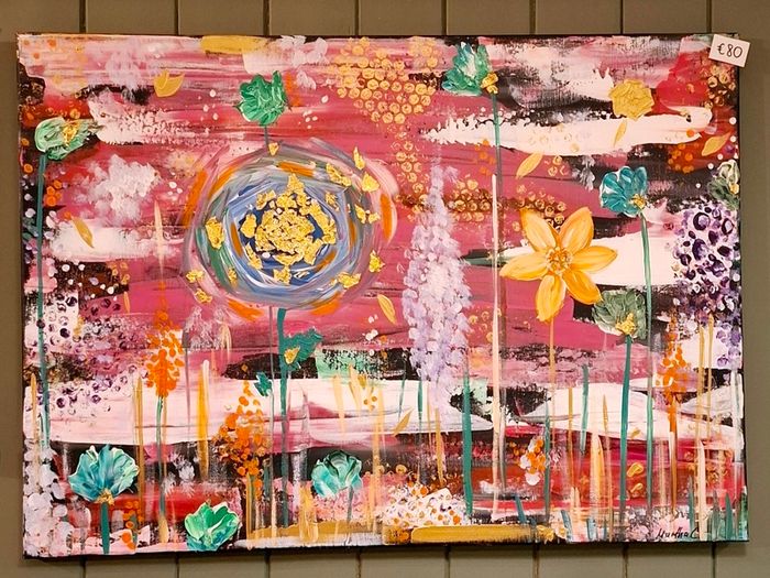 Original hand painted picture on canvas.