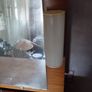 Mid 80's Brown dressing table with mirror and lights Image 2