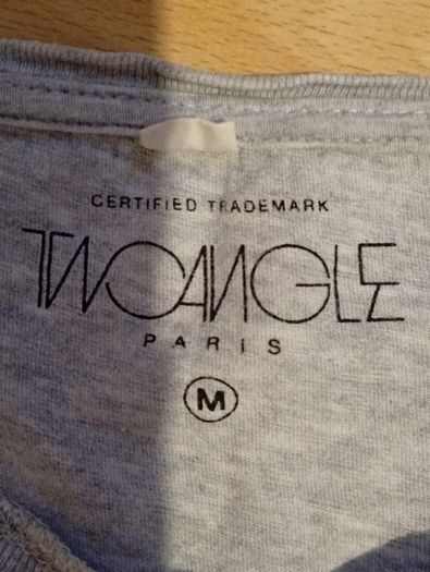 TwoAngle Paris 2PAC T-shirt ((Immaculate Size UK M))
