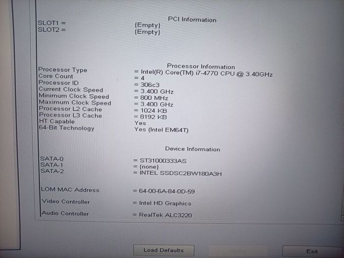 9020 Intel SSD i7 +ads