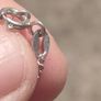 Early 20th century Sterling Silver locket pendant set Image 8