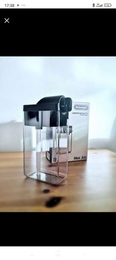 New Milk Jug DeLonghi. Milk frother.  LATTE CREMA SYSTEM. Latte crema system. Brand New