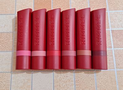 Rimmel Lipsticks - New