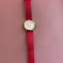 Furla red strap bunny face wrist watch Image 3
