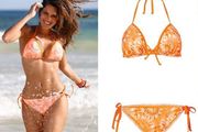 BNWT Genuine Rainbow neon bikini size UK14 cup36A EUR42 cup80A Postage included