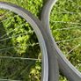 Set of gravel hybrid wheels 700c rim brakes with cassette and schwalbe G-one Speed tyres Image 2
