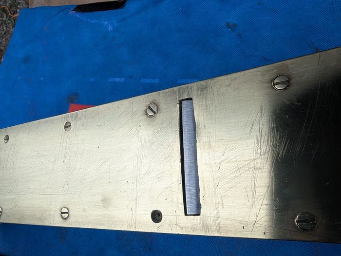 "Brassed" Jointer Plane
