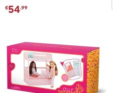 Our Generation white bunk bed dream for two playset