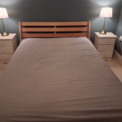 Double Bed with Mattress