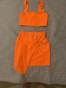 Love Lisa Orange Co-Ord Size 8