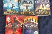 Percy Jackson heroe of Olympus books