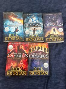 Percy Jackson heroe of Olympus books
