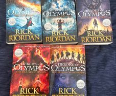 Percy Jackson heroe of Olympus books
